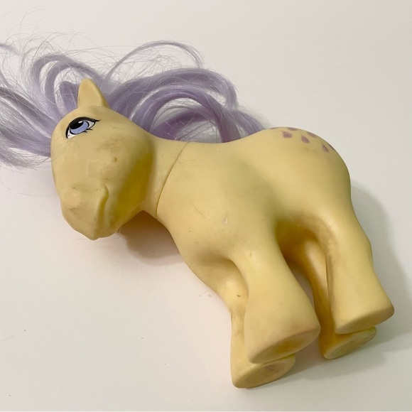Vintage 1982 Hasbro My Little Pony G1 Lemon Drop MLP Doll Horse Figure - Picture 11 of 16